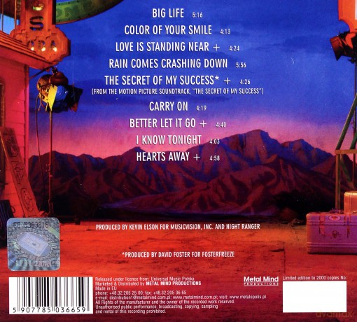 Night Ranger: Big Life (Digipack) [CD]