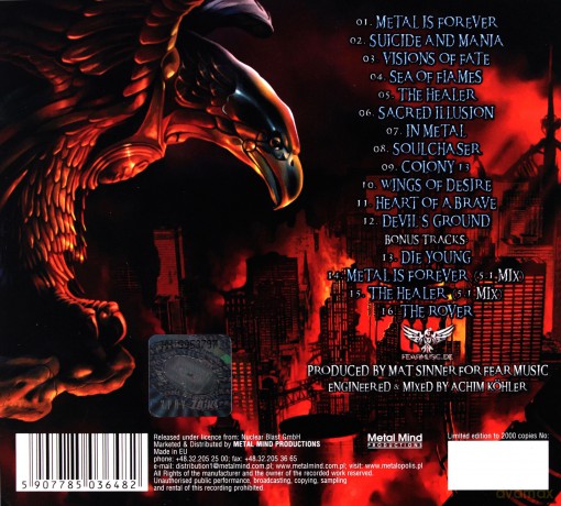 Primal Fear: Devil's Ground (Remastered+Bonus Tracks) (Digipack) [CD]