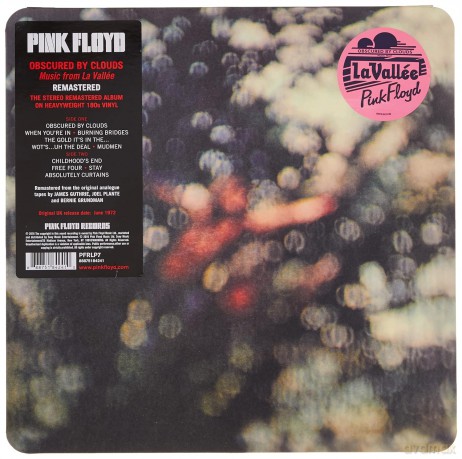 Pink Floyd: Obscured By Clouds - Music From La Vallee 'stereo Remastered) [Winyl]