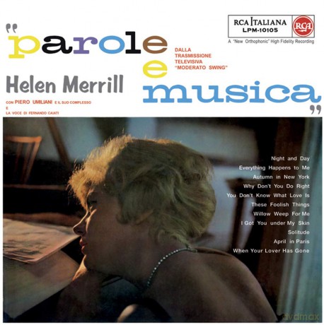 Helen Merrill: Parole E Musica [2xWinyl]