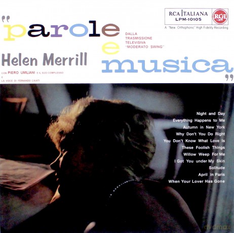 Helen Merrill: Parole E Musica [2xWinyl]