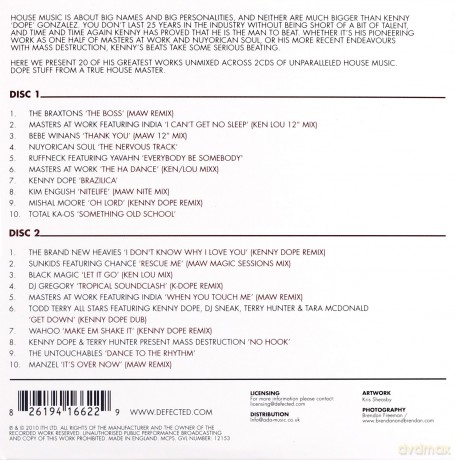 House Masters - Kenny Dope [2CD]