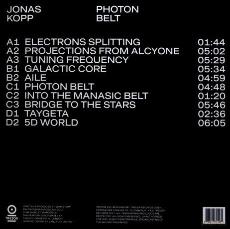 Jonas Kopp: Photon Belt [2xWinyl]