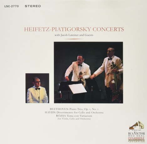 Jascha Heifetz: Piatigorsky [Winyl]