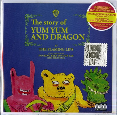 Flaming Lips: Pouring Beer In Your Ear/The'story Of Yum [Winyl]