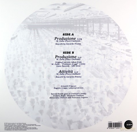 Piero Umiliani (Zalla): Produzione/Attivita [Winyl]