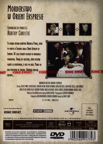 Morderstwo w Orient Ekspresie [DVD]