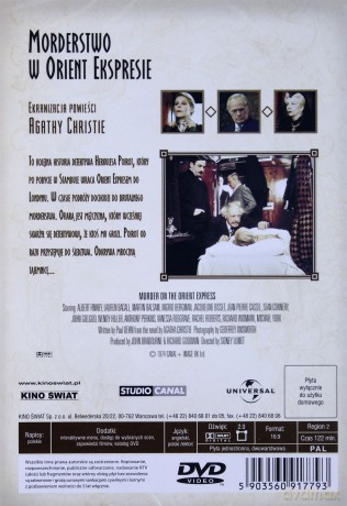 Morderstwo w Orient Ekspresie [DVD]