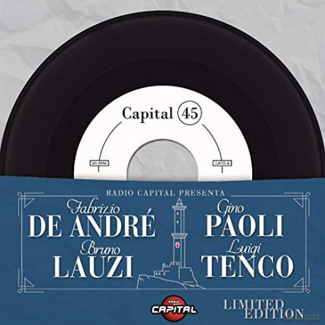 Radio Capital:I Cantautori Genovesi [4xWinyl]