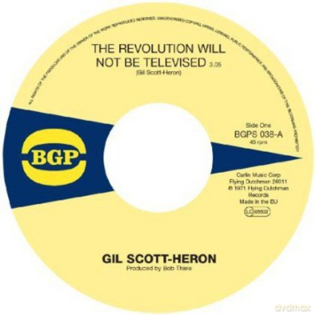 Gil Scott-Heron: Revolution Will Not Be Televised [Winyl]