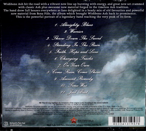Wishbone Ash: Live On Air [CD]