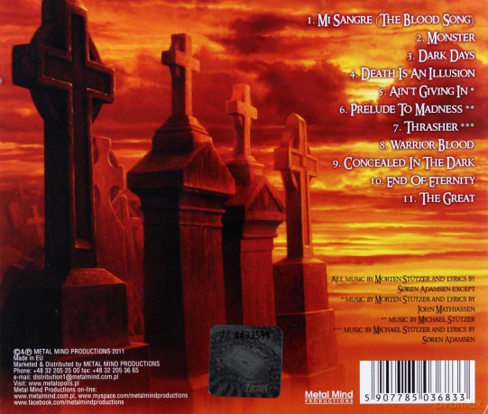 Artillery: My Blood [CD]
