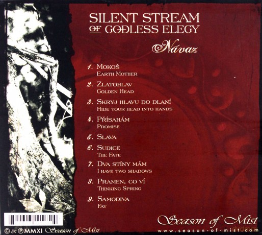 Silent Stream Of Godless Elegy: Navaz (Digipack) [CD]