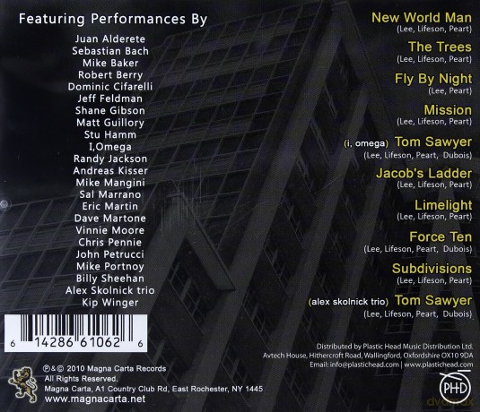 New World Man: Tribute To Rush [CD]