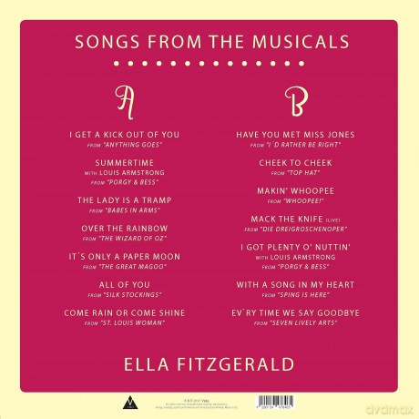 Ella Fitzgerald: Songs From The Musicals [Winyl]