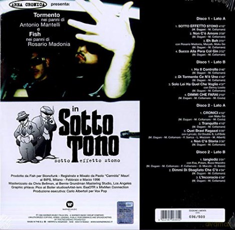 Sottotono: Sotto Effetto'stono [2xWinyl]