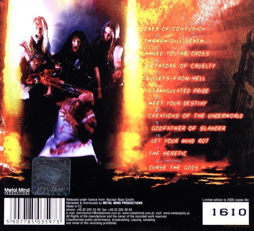 Destruction: The Antichrist (Reedycja+Bonus) (Digipack) [CD]