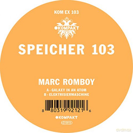 Marc Romboy: Speicher 103 [Winyl]