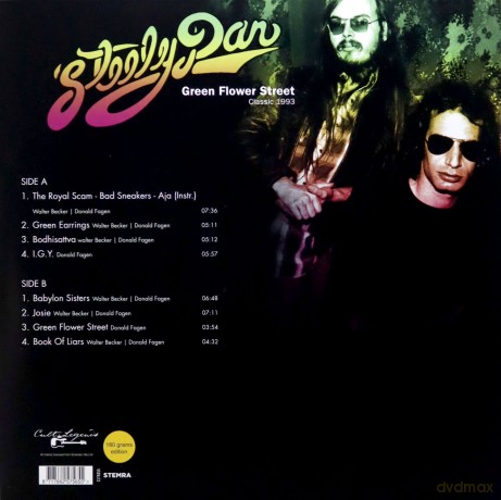 Steely Dan: Steely Dan - Best Of Green Flower'street - Classic 1993 Radio Broadcast'september 1 1993 [Winyl]