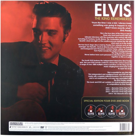 Elvis Presley: The King Remembered [4DVD]