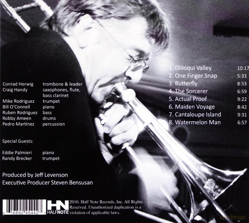 Conrad Herwig: The Latin Side Of Herbie Hancock (Digipack) [CD]