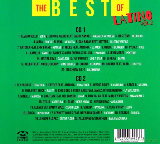 The Best Of Latino Vol. 2 [2CD]