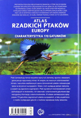 Atlas rzadkich ptaków Europy - Jacek Twardowski [KSIĄŻKA]
