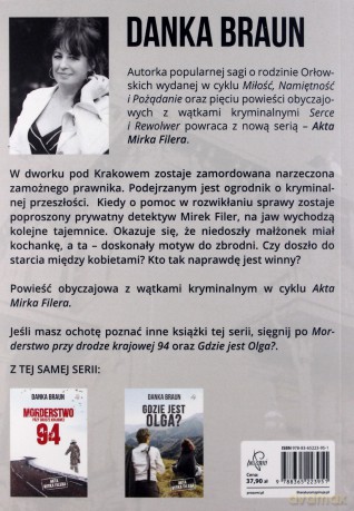 Ciemna strona Sary. Skta Mirka Filera - Danka Braun [KSIĄŻKA]