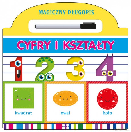 Cyfry i kształty - Monika Matusiak [KSIĄŻKA]