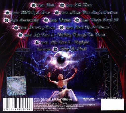 Secret Sphere: The Scent Of Human Desire (Remastered+Bonus Tracks) (Digipack) [CD]