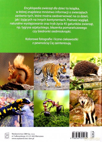 Encyklopedia zwierząt dla dzieci [KSIĄŻKA]