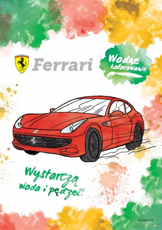 Ferrari. Wodne kolorowanie [KSIĄŻKA]