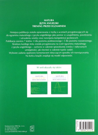 Język angielski matura. Trening przed egzaminem - Katarzyna Łaziuk [KSIĄŻKA]