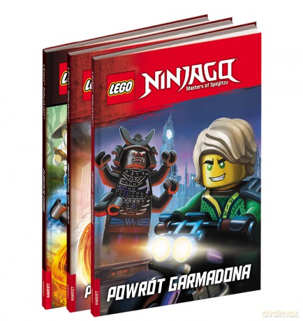 Książki LEGO Ninjago mix [KSIĄŻKA]