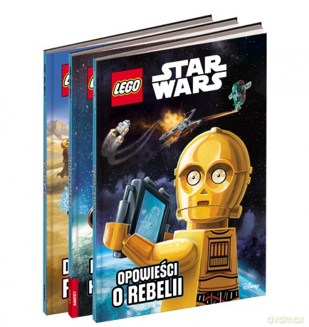 Książki LEGO Star Wars mix (Gwiezdne Wojny) [KSIĄŻKA]