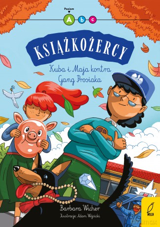 Kuba i maja kontra gang prosiaka książkożercy poziom 1 - Barbara Wicher [KSIĄŻKA]