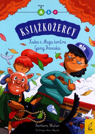 Kuba i maja kontra gang prosiaka książkożercy poziom 1 - Barbara Wicher [KSIĄŻKA]