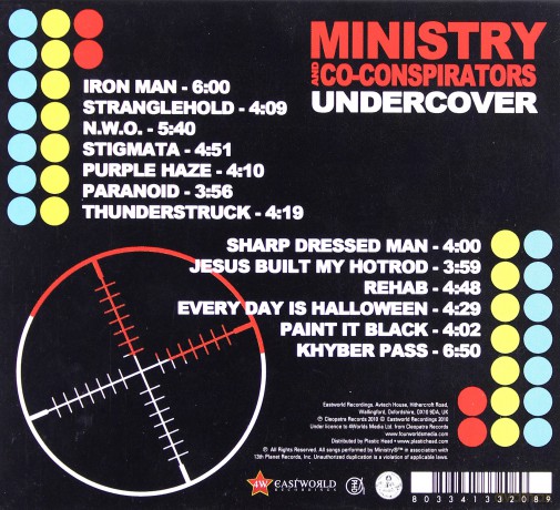 Ministry: Undercover (Digipack) [CD]