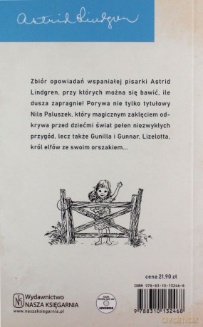 Nils Paluszek i inne opowiadania - Astrid Lindgren [KSIĄŻKA]