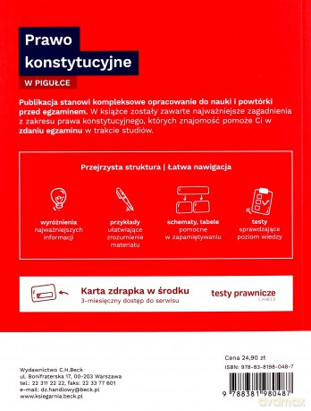 Prawo konstytucyjne w pigułce [KSIĄŻKA]