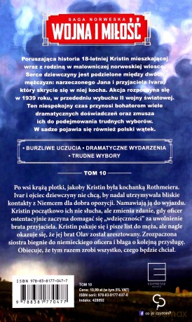 Zaskakujące wieści. Wojna i miłość (Tom 10) - Else Berit Kristiansen [KSIĄŻKA]