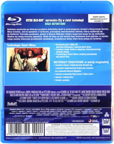 Wzgórza mają oczy (pełna wersja) [Blu-Ray]