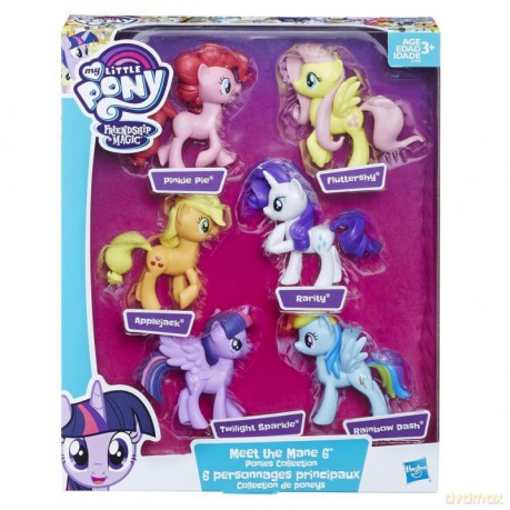 Figurki My Little Pony Meet Mane 6 [FIGURKA]