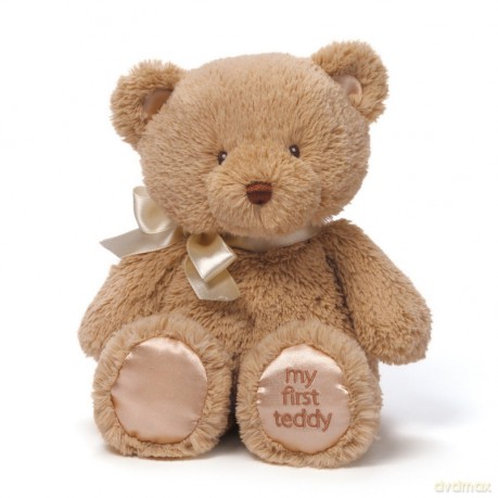 Maskotka Miś ciemnobeżowy, 25,5 cm