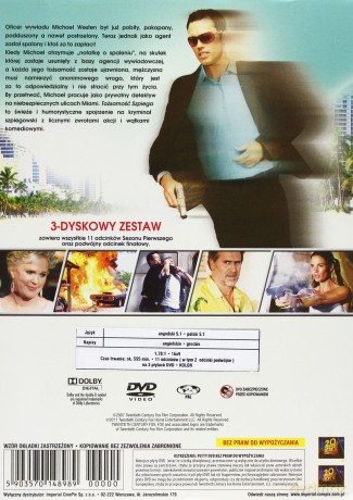Tożsamość szpiega Sezon 1 [BOX] [3DVD]