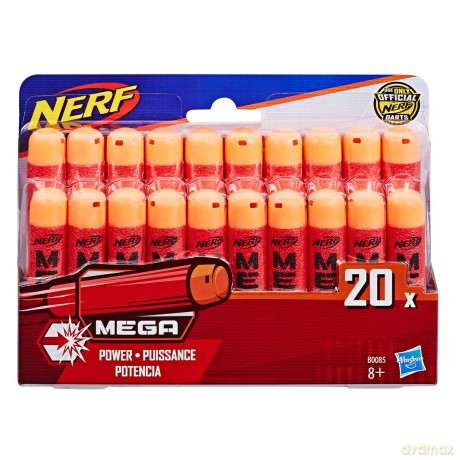 Strzałki 20 sztuk Nerf Mega