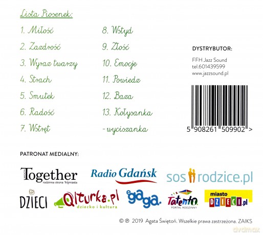 Agata Świętoń: Emocje [CD]