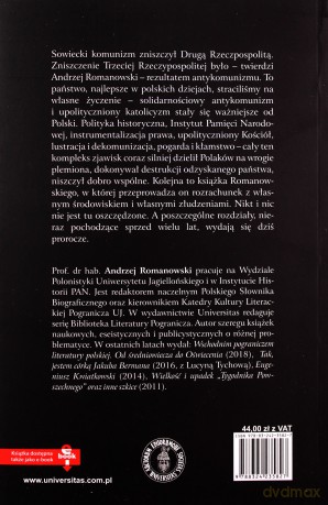 Antykomunizm, czyli upadek Polski - Andrzej Romanowski [KSIĄŻKA]