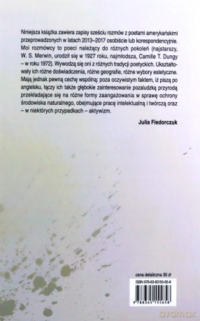 Inne możliwości. O poezji ekologii i polityce - Julia Fiedorczuk [KSIĄŻKA]