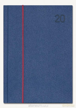 Kalendarz 2020 Książkowy A5 Note granat melange [KALENDARZ]